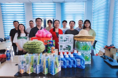 炎炎夏日送清涼，情系現(xiàn)場(chǎng)暖人心—2024夏日慰問(wèn)活動(dòng)第二站